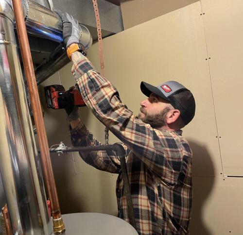 Working in a basement