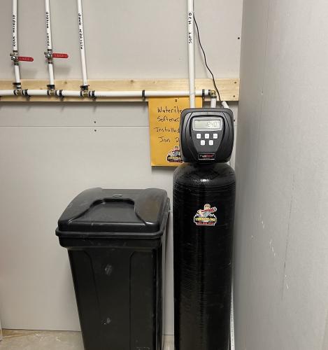 Water softener install